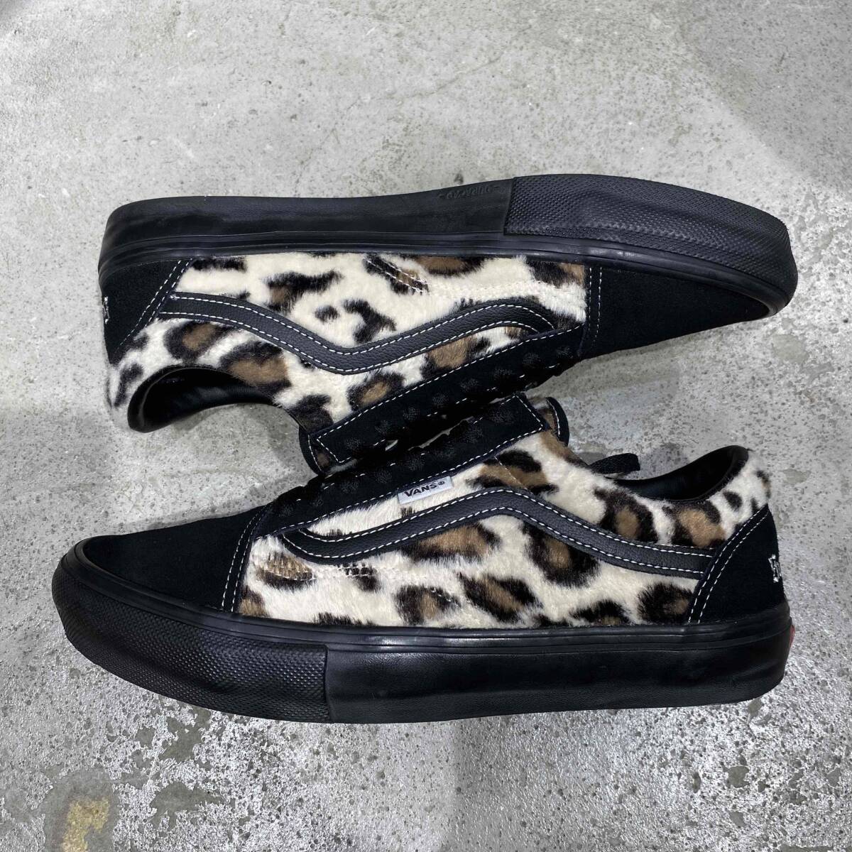 Supreme 23aw Vans Leopard Old Skool 28.5cm シュプリーム ヴァンズ レオパードオールドスクール バンズ スニーカー_画像4