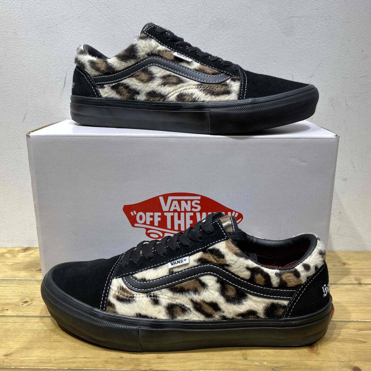 Supreme 23aw Vans Leopard Old Skool 28.5cm シュプリーム ヴァンズ レオパードオールドスクール バンズ スニーカー_画像1