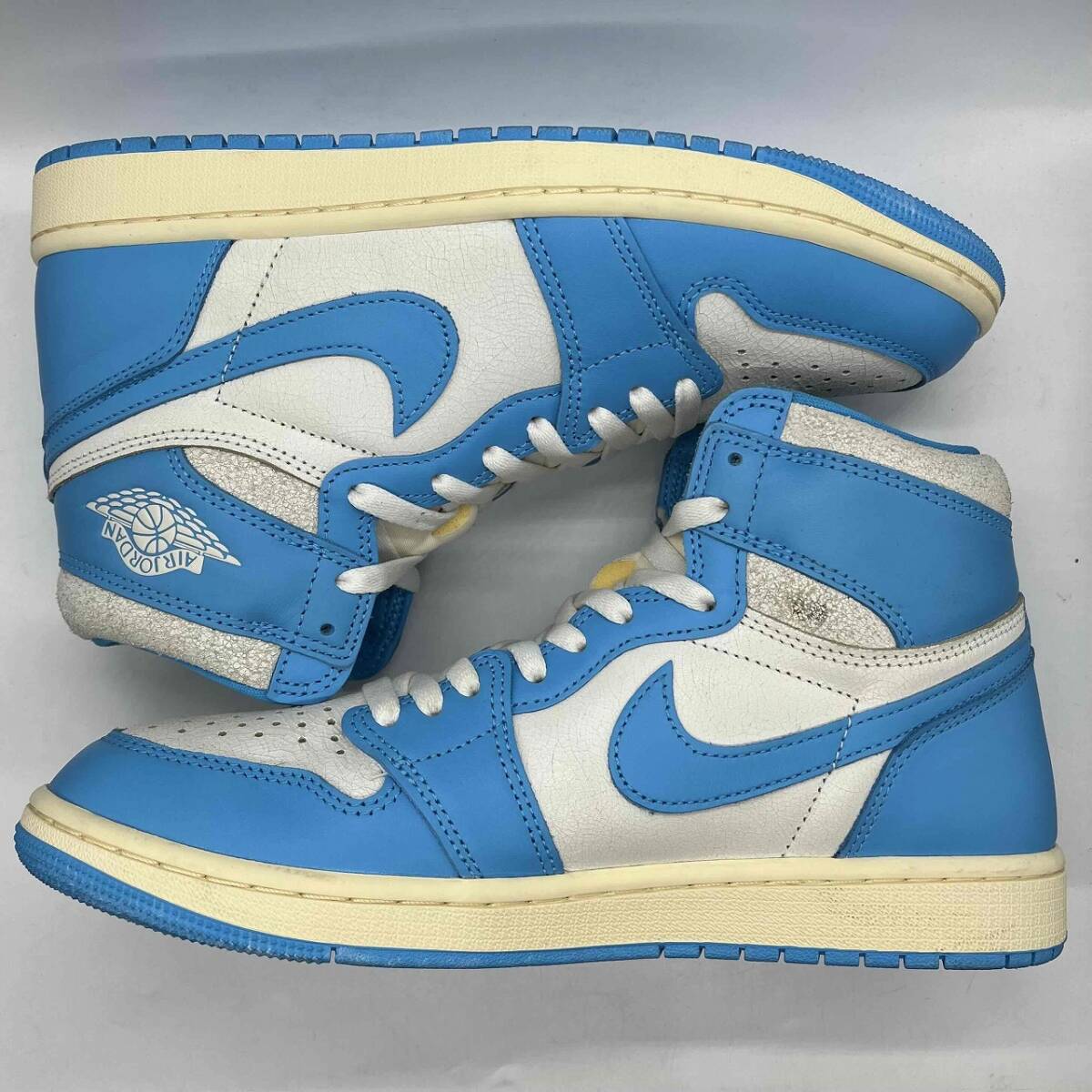 NIKE 2025 AIR JORDAN 1 RETRO HIGH OG UNC REIMAGINED 27.5cm DZ5485-402 ナイキ エアジョーダンワンレトロハイオージー リイマジンド_画像6