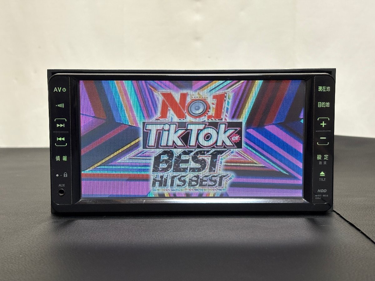 NHDT-W57 トヨタ純正　2018年データ　整備済 HDDナビ ◇管理1909097◇★エスティマ アルファード　プリウス　ハイエース_画像6