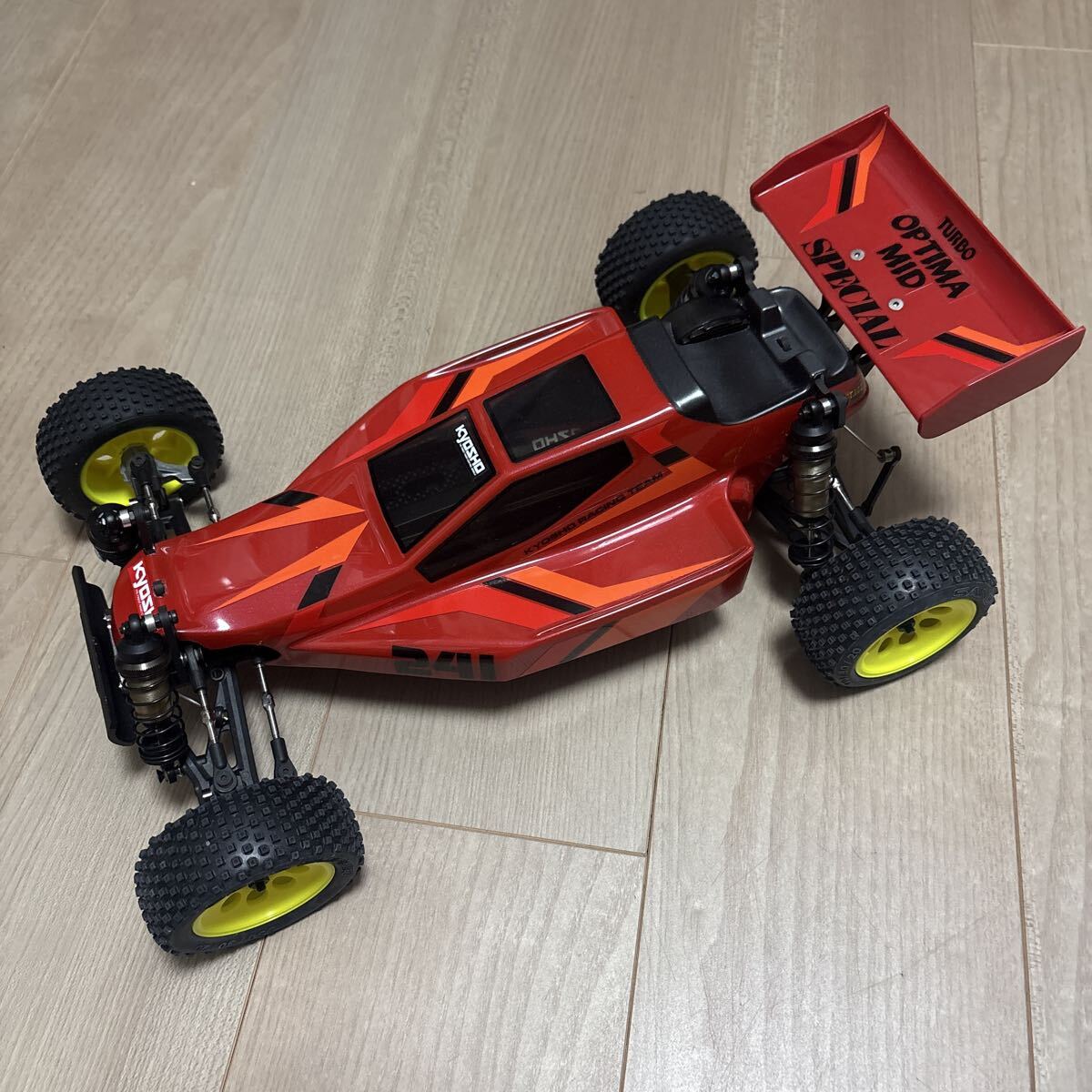京商　ターボオプティマミッドスペシャル　 4WD バギー　オプション多数　未走行