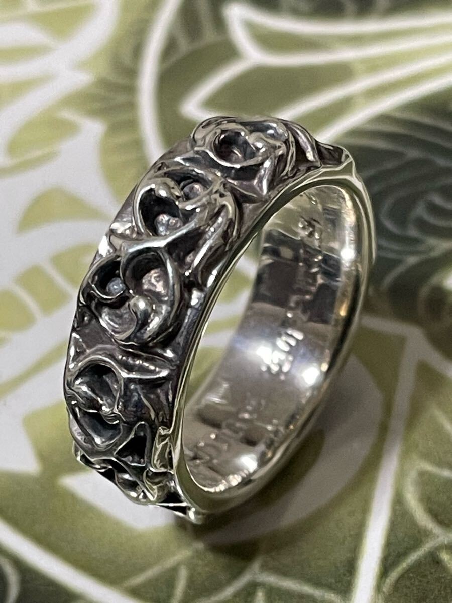 クロムハーツ◆Chrome hearts◆エタニティ バイン バンド リング◆19号◆スターリングシルバー925◆指輪