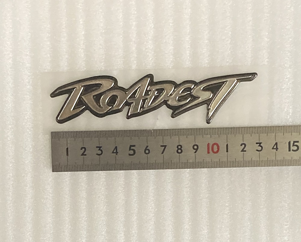 三菱純正 ROADESTエンブレム ローデストエンブレム D:5 ROADEST RVR ROADEST OUTLANDER ROADEST ミニカ などに_画像3