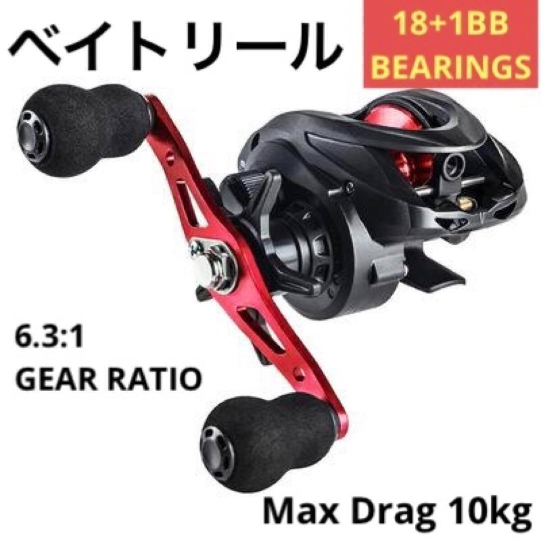 ベイトリール AC2000 右ハンドル 18+1ベアリング搭載_画像1