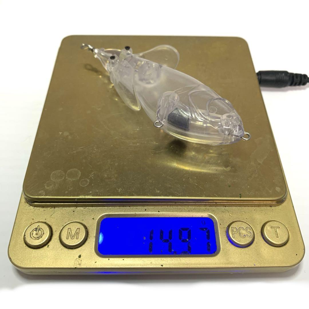 無塗装 ダブルブレード スイッシャー 9cm 15g 2個_画像4