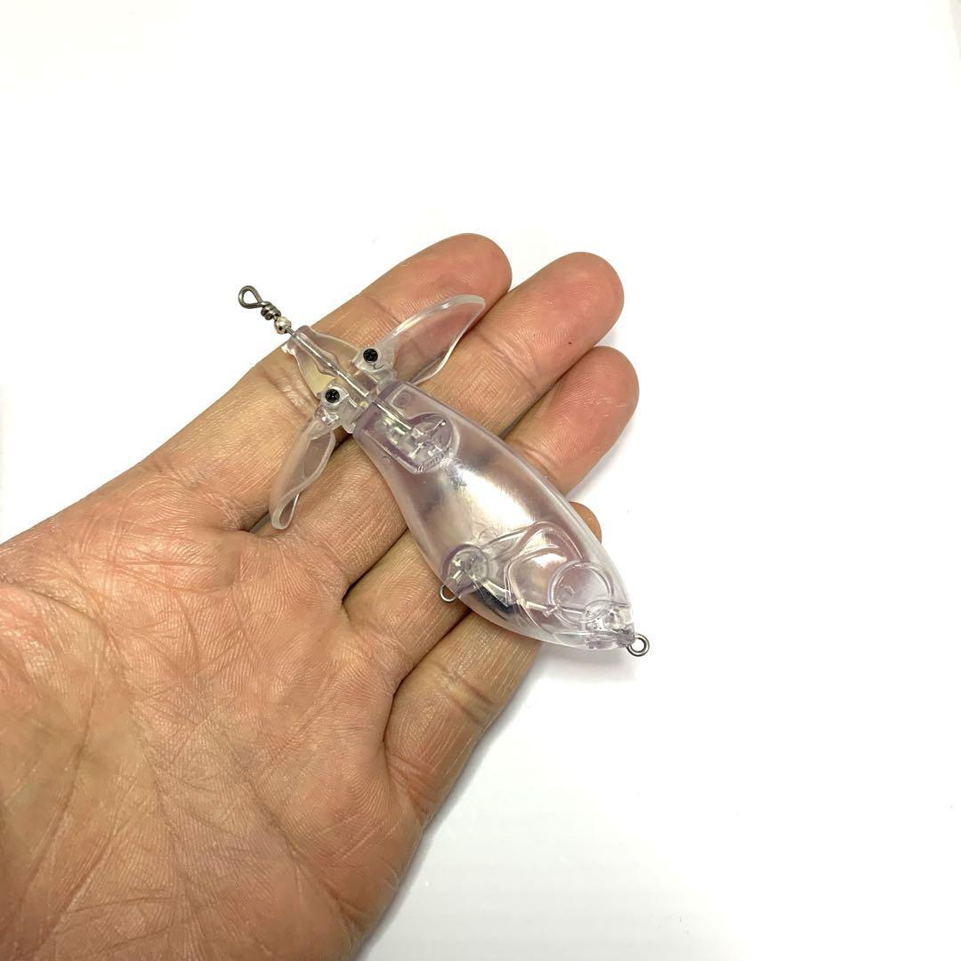 無塗装 ダブルブレード スイッシャー 9cm 15g 2個_画像5