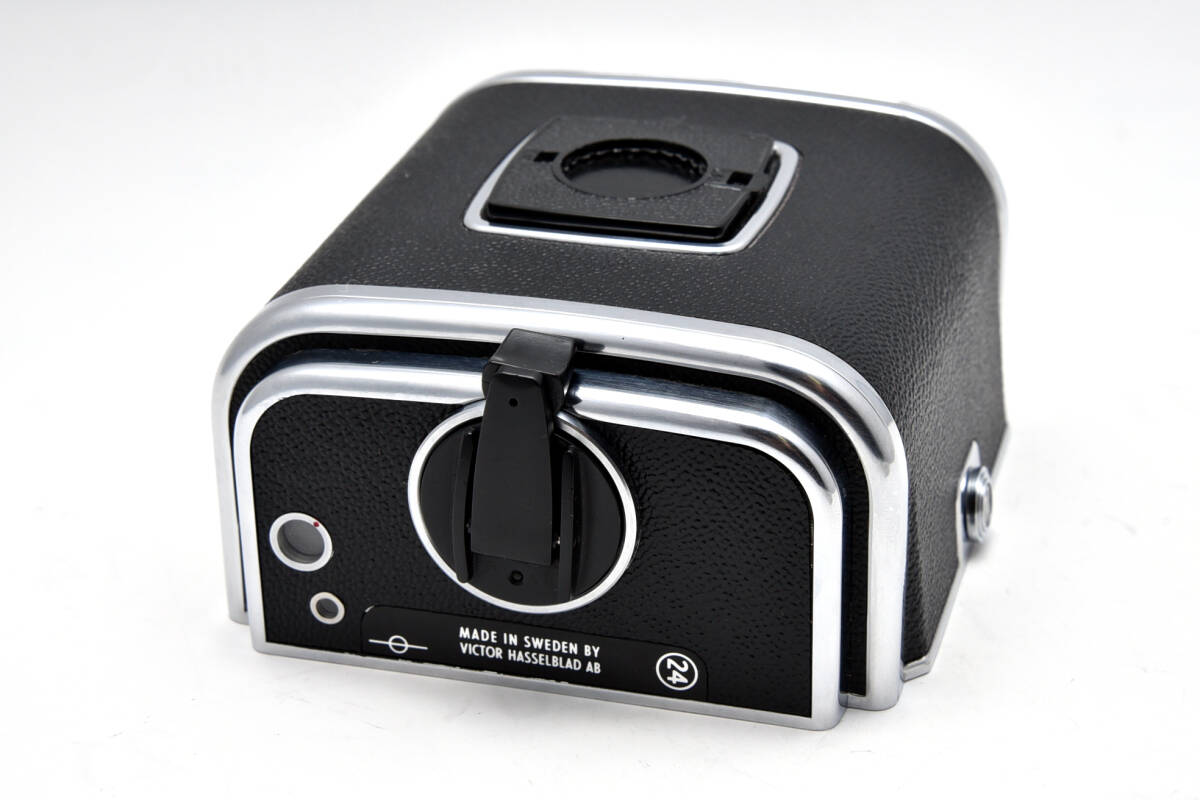 良品! ハッセルブラッド フィルムマガジン HASSELBLAD A24 III 3型 クローム 6x6 フィルムバック フィルムホルダー_画像3