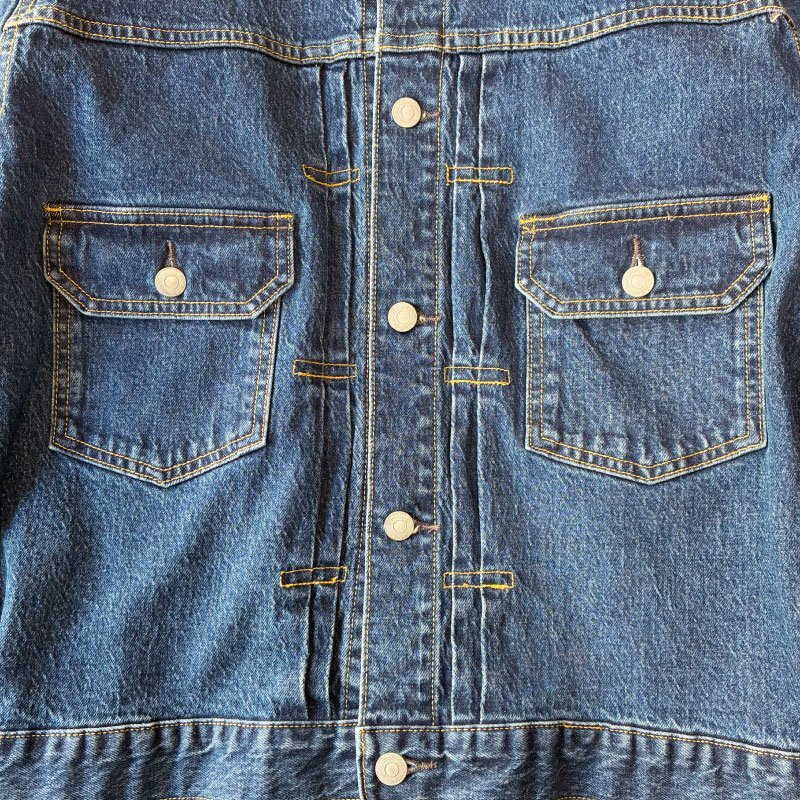 SALE 新品 HOUSTON ヒューストン ジージャン Gジャン トラッカージャケット 2nd セカンドタイプ 38 M_画像4