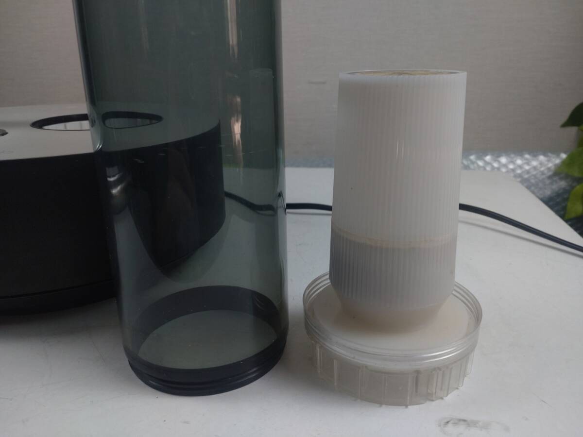 10777-06★cada カドー 超音波式 加濕器 タンク容量2.2L 加濕量/h600mL タイマー機(jī)能 HM-C610S シルバー 2015年 ジャンク★