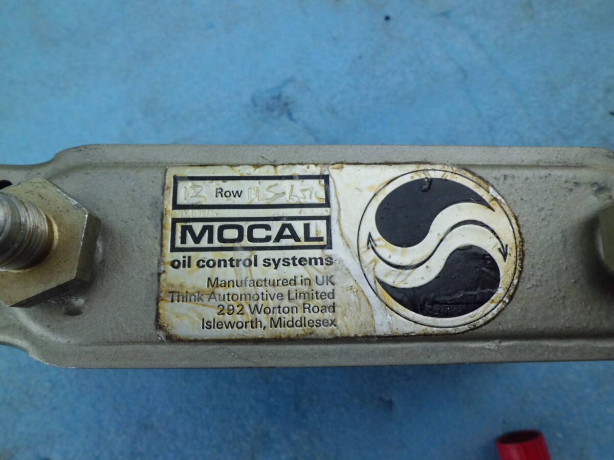 モカール Mocal 13段 汎用 オイルクーラー アクティブ アールズ NSF100 XR CRF FTR CB400F tw200ヤマハSR400 Ape エイプ ダックス モンキー_画像8