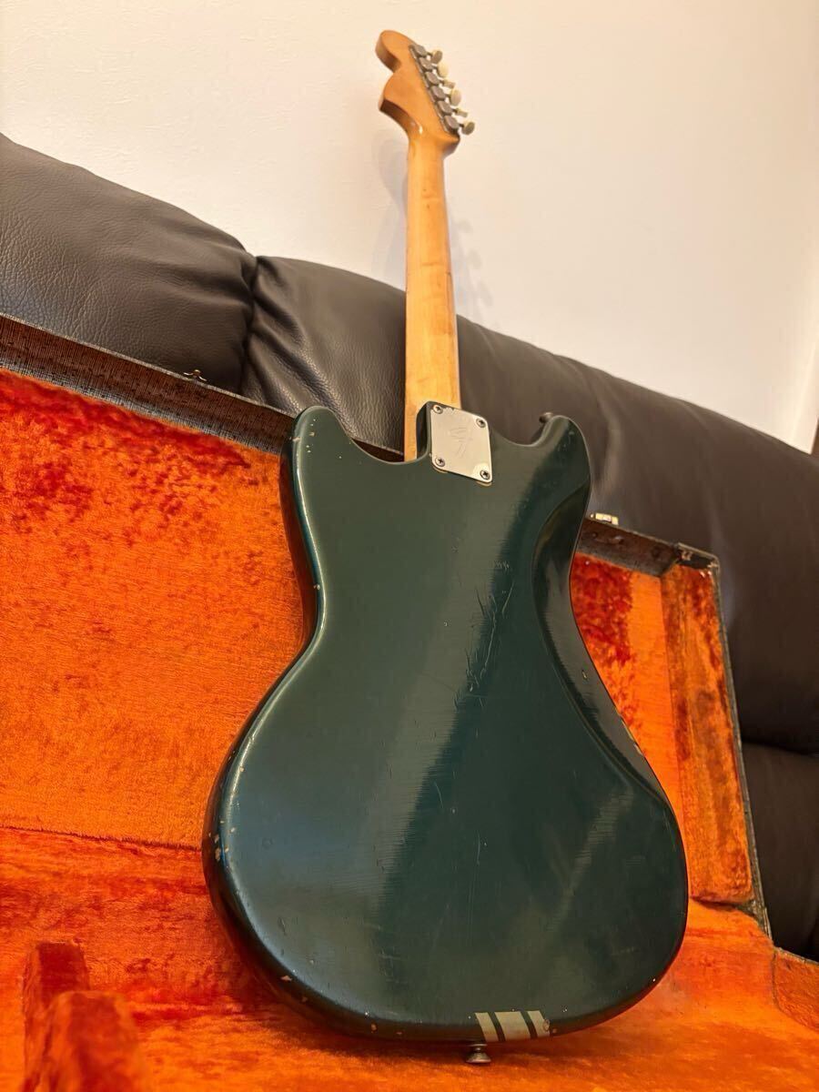 【ヴィンテージ】1971年制 Fender Mustang Competition Burgundy w/Original Case 