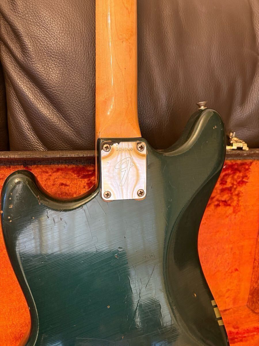 【ヴィンテージ】1971年制 Fender Mustang Competition Burgundy w/Original Case 