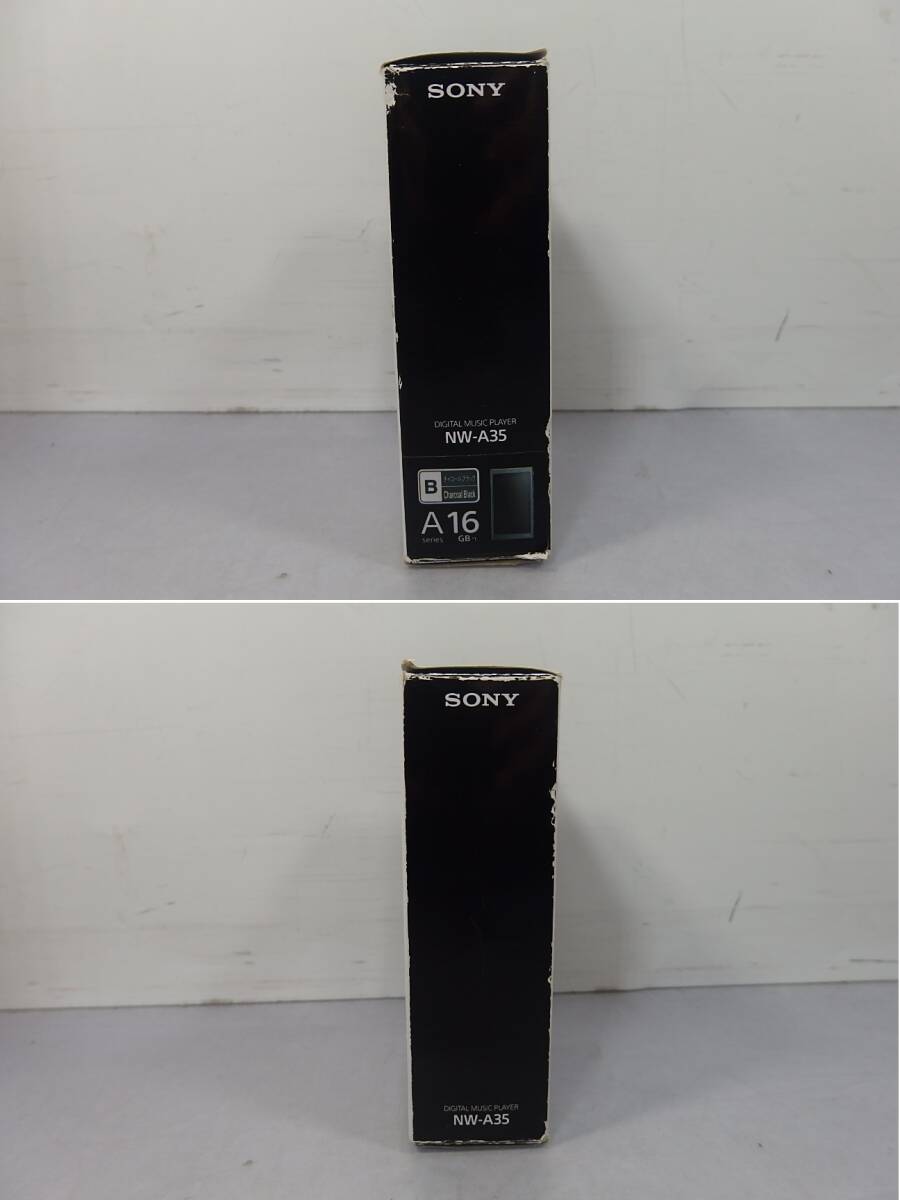 ◆未使用 SONY(ソニー) ウォークマン 16GB ハイレゾ/リニア/ノイズキャンセリング対応 NW-A35 ブラック microSDスロット/Bluetooth