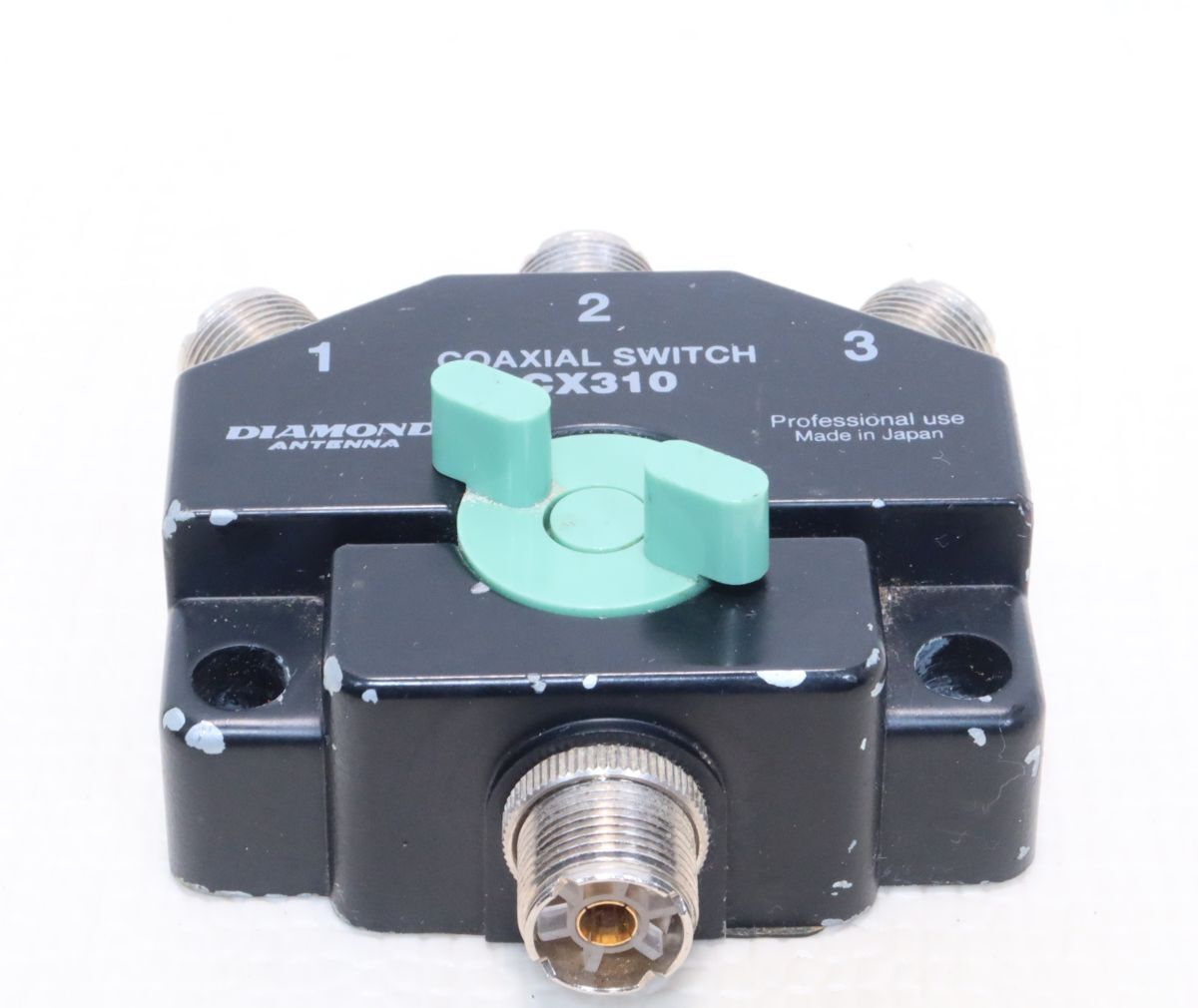第一電波工業(yè)　CX-310A　3回路　アンテナ?同軸切り替え機(jī)　M型