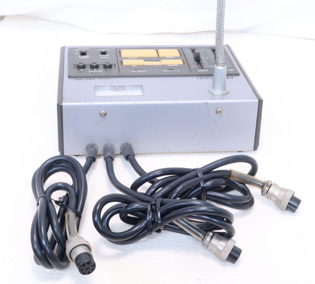 KENWOOD　MC-85　スタンドマイク　コンプレッサー搭載　3回路マイク切替