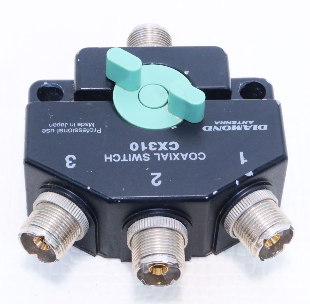第一電波工業(yè)　CX-310A　3回路　アンテナ?同軸切り替え機(jī)　M型