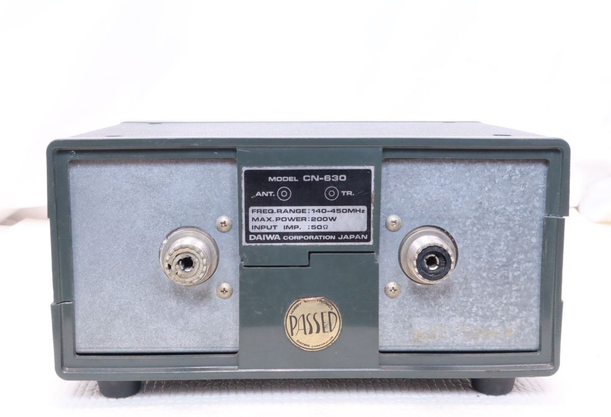 DAIWA　CN-630　１４４／４３０MHz　SWR＆パワー計