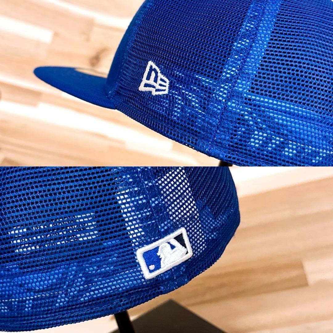 レア【ニューエラ×ブルージェイズ】ASG2022 ボタニカル メッシュキャップ青【HFby6PR】メンズ・帽子・春夏・秋冬【Y9M7Y4M】_画像3