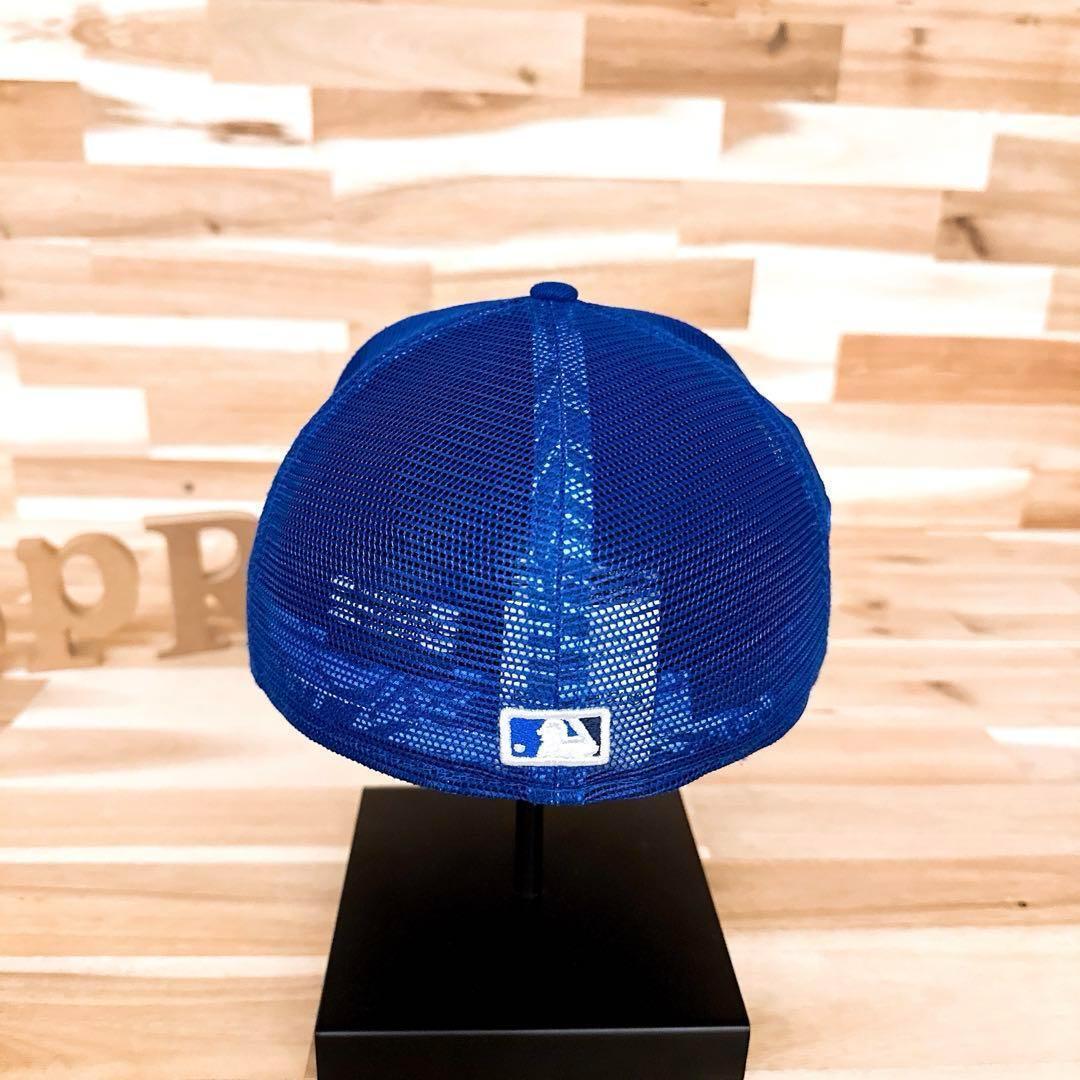 レア【ニューエラ×ブルージェイズ】ASG2022 ボタニカル メッシュキャップ青【HFby6PR】メンズ・帽子・春夏・秋冬【Y9M7Y4M】_画像4