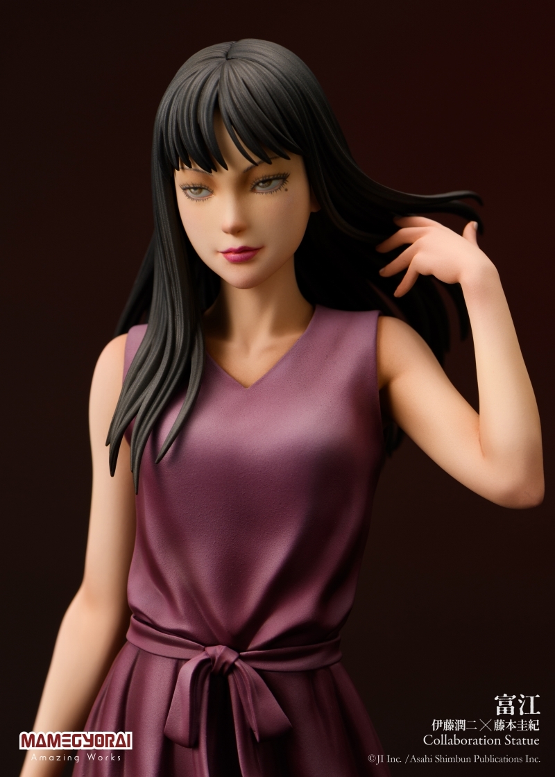 〈1円スタート〉【新品未開封】 伊藤潤二×藤本圭紀 「富江」 コラボレーション?スタチュー / 豆魚雷 / 完成品フィギュア