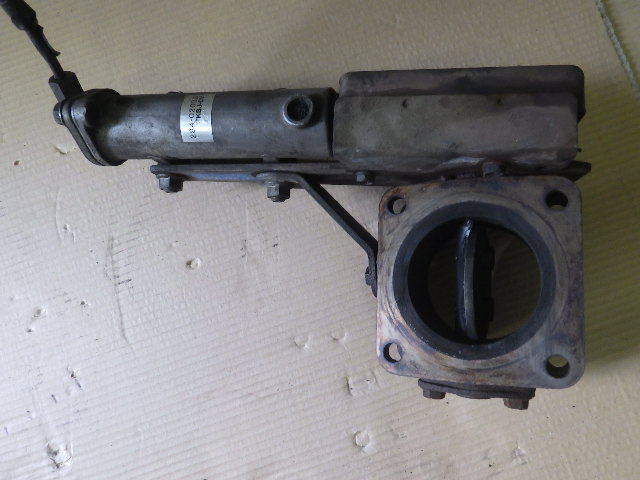 r391-67 ★ 三菱 ふそう ベストワンファイター 排気ブレーキバルブ マフラー H22年 PDG-FK71R 80-13