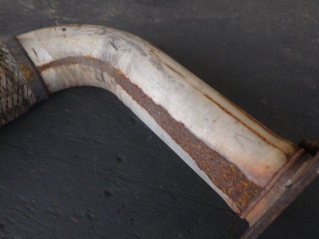 r6114-19 ★ いすゞ ギガ ジャバラパイプ マフラー サイレンサー CYJ77A 3-3