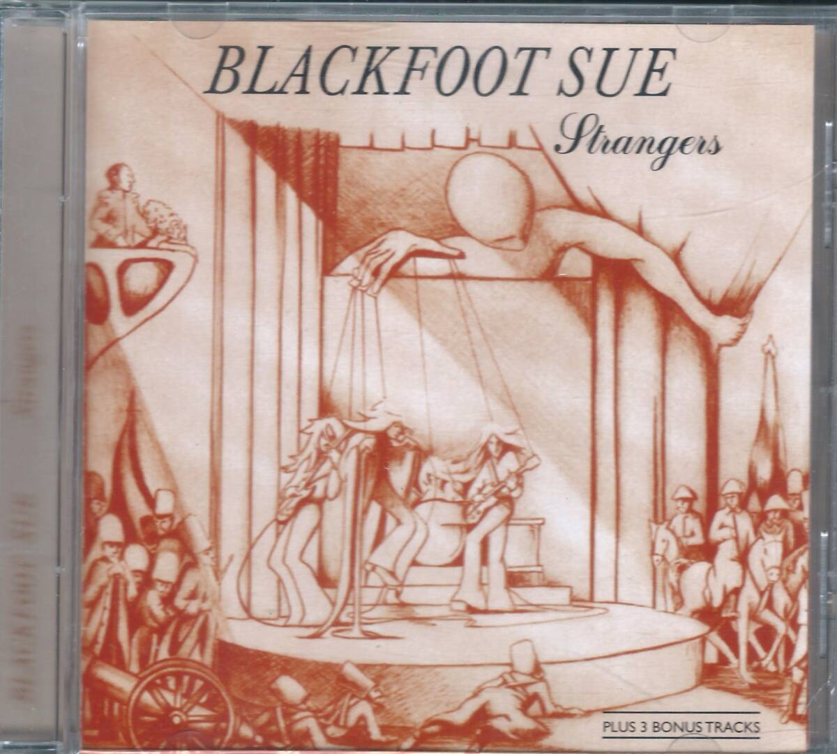 BLACKFOOT SUE / Strangers +2 ARS NOVA 8-1102 輸入盤 CD ブラックフット・スー 4枚同梱発送可能_画像1