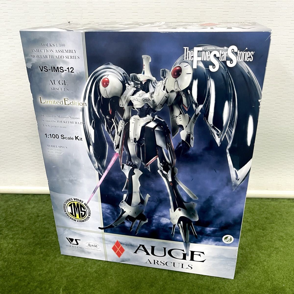 ★☆未組立保管品 VOLKS/ボークス プラモデル 1/100 ファイブスター物語 AUGE ARSCULS/オージェ アルスキュル VS-IMS-12