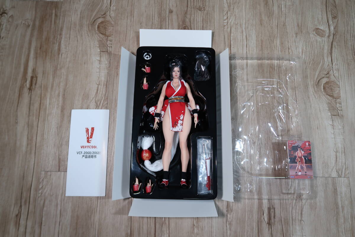 VERYCOOL 不知火舞 1/6スケール アクションフィギュア 前髪ストレート版 中古美品 ザ?キング?オブ?ファイターズ