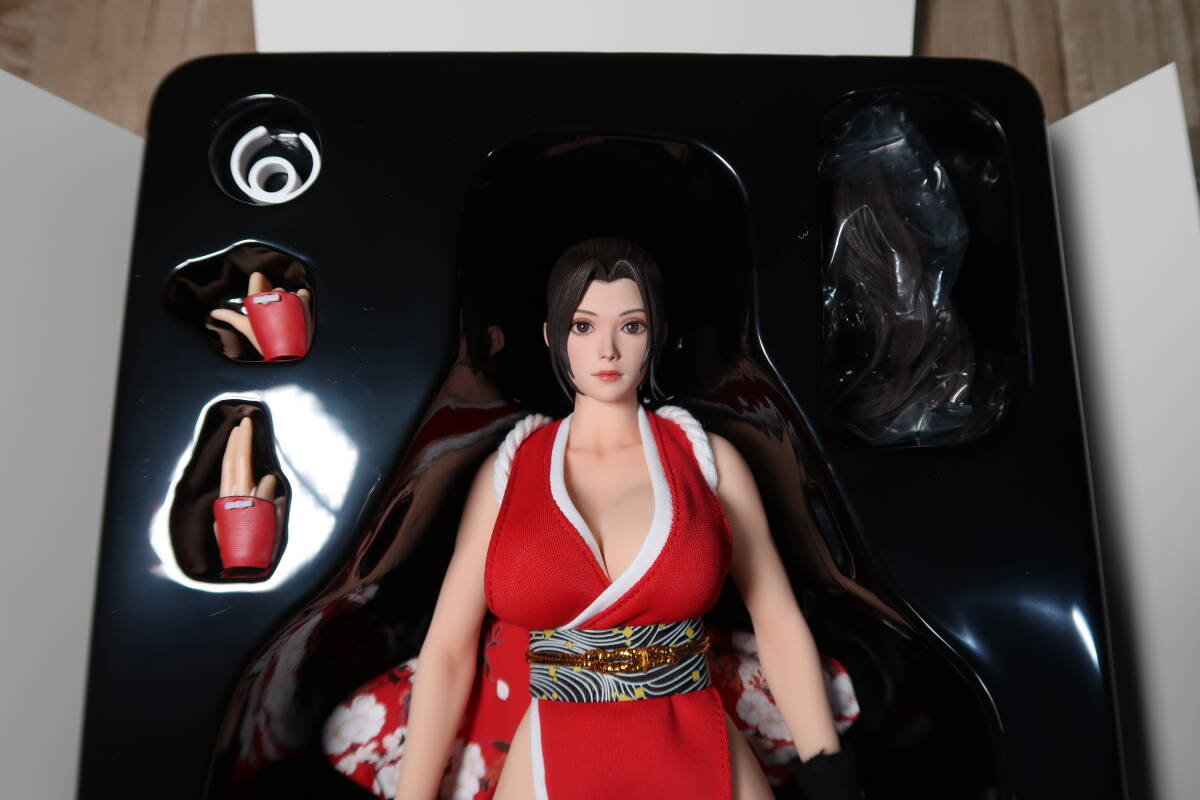 VERYCOOL 不知火舞 1/6スケール アクションフィギュア 前髪ストレート版 中古美品 ザ?キング?オブ?ファイターズ