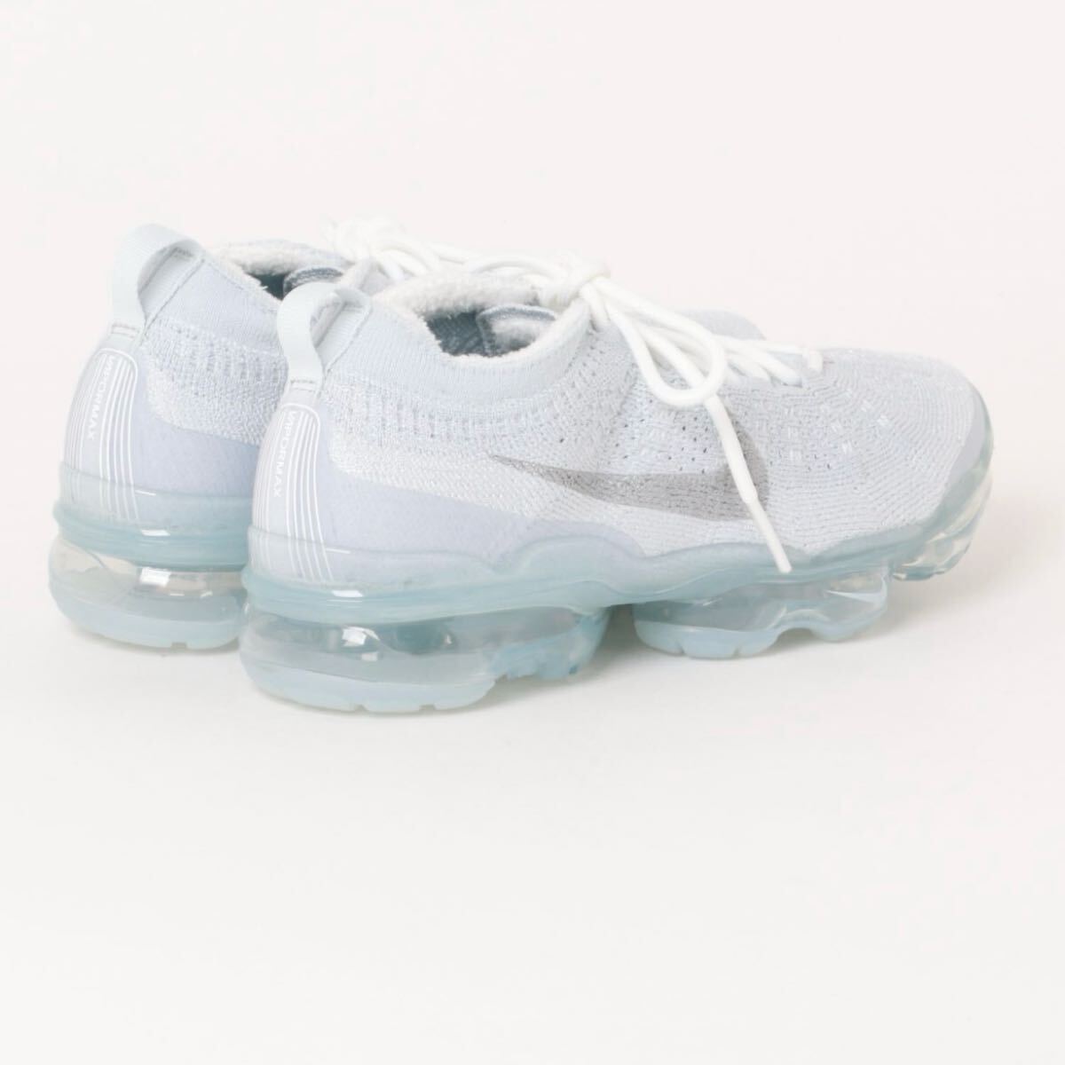 29cm 箱付 ナイキ NIKE Air Vapormax 2023 Flyknit Pure Platinum White エアヴェイパーマックス フライニット スニーカー DV1678-102_画像2