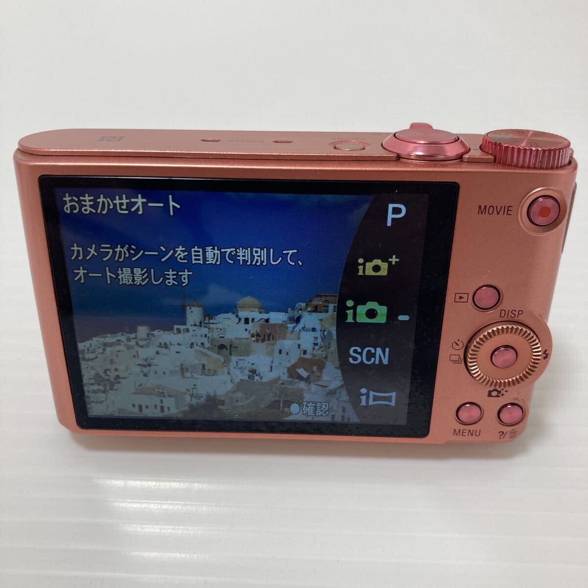 SONY ソニー Cyber-shot サイバーショット DSC-WX350 コンパクト デジタル カメラ 光學(xué)20倍 ピンク ※簡易動作確認(rèn)済 充電器?SDカード付