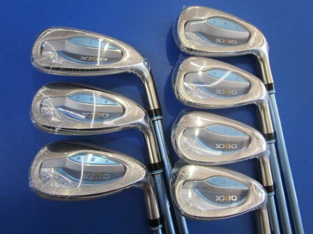 GK три .*[ снижение цены женский железный комплект ] 767 Dunlop XXIO 2024 Blue*MP1300L 7 шт. комплект *A*13 поколения * женский 