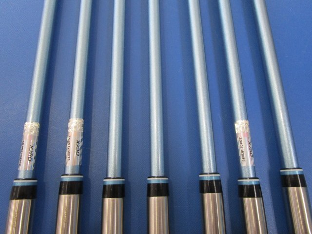 GK три .*[ снижение цены женский железный комплект ] 767 Dunlop XXIO 2024 Blue*MP1300L 7 шт. комплект *A*13 поколения * женский 