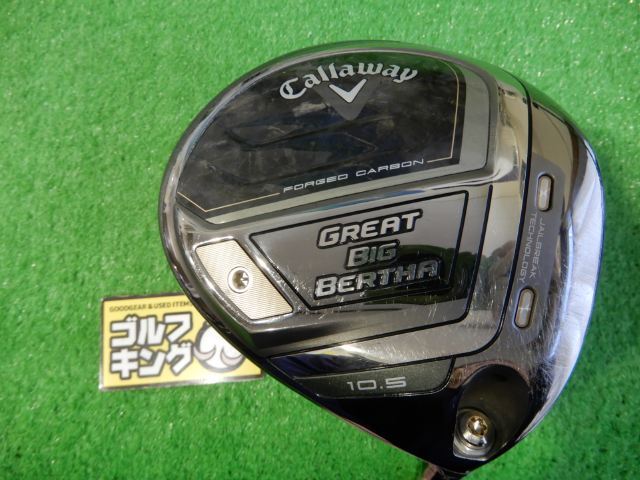 GK三好◆ 166 【値下げドライバー】 キャロウェイ◆グレートビックバーサ 2023◆ATTAS KING5(JP)◆R◆10.5度◆アッタス キング◆_画像1