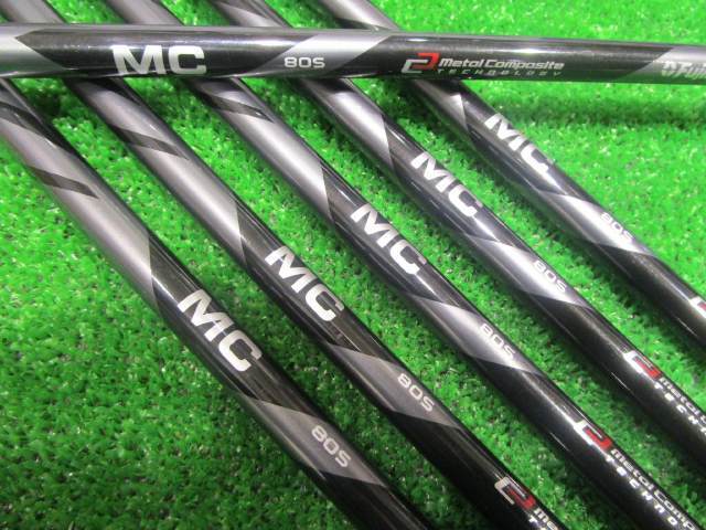 GK鈴鹿☆ 【中古アイアンセット】315 キャロウェイ★X-FORGED STAR 2021★Fujikura MC80 for CW(JP)★6本セット★S★5-9?PW★