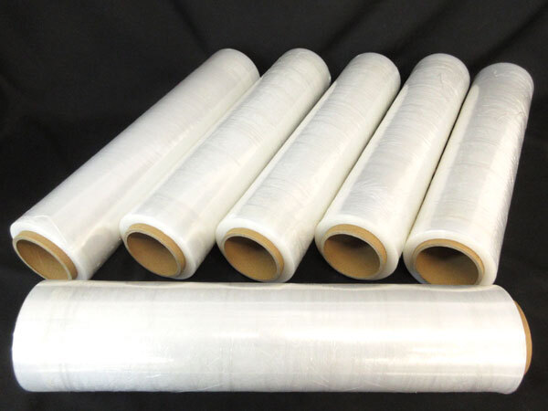 送料300円(稅込)■bv664■(250910)業(yè)務(wù)用 ストレッチフィルム 幅5000mm×長さ300m 6本【シンオク】