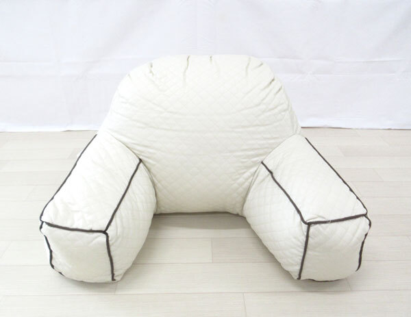 送料300円(稅込)■oa013■ツイル レストクッション アイボリー【シンオク】