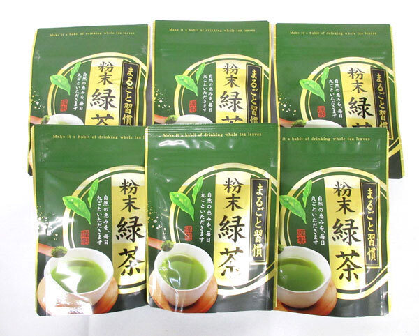 送料300円(稅込)■fs080■◎京都 お茶の玉宗園 粉末緑茶 國産 40g 6點(diǎn)【シンオク】