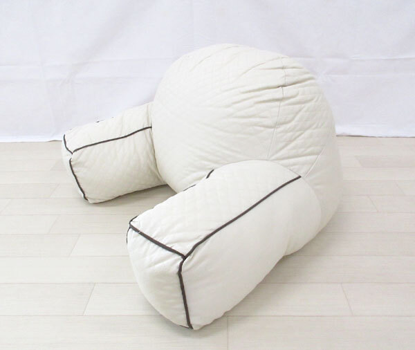 送料300円(稅込)■oa013■ツイル レストクッション アイボリー【シンオク】