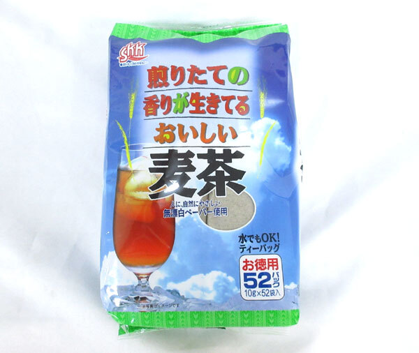 送料300円(稅込)■ti010■◎國(guó)産 麥茶 ティーバッグ 52袋入 2點(diǎn)【シンオク】