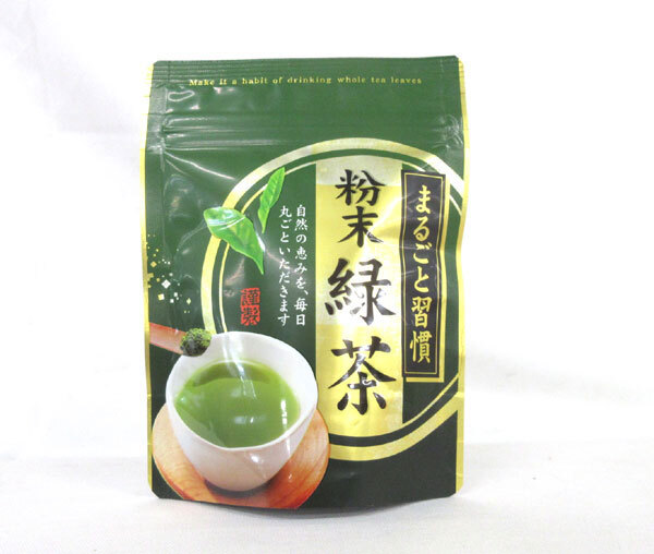 送料300円(稅込)■fs080■◎京都 お茶の玉宗園 粉末緑茶 國産 40g 6點(diǎn)【シンオク】