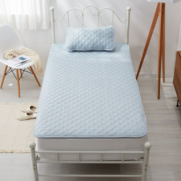 送料300円(稅込)■wb023■モリリン 抜群のひんやり感! デオコールド 敷きパッド SD パールブルー 12300円相當(dāng)【シンオク】