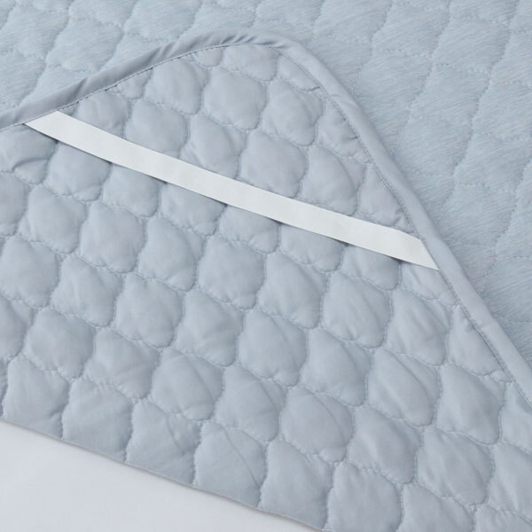 送料300円(稅込)■wb023■モリリン 抜群のひんやり感! デオコールド 敷きパッド SD パールブルー 12300円相當(dāng)【シンオク】