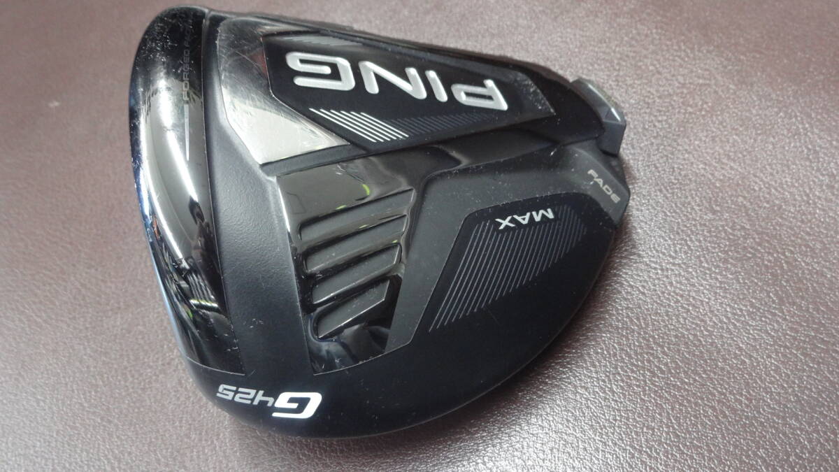 中古★税込　ピン　G425MAX　ドライバー　10.5°　ヘッド単品　ヘッドカバー付き_画像4