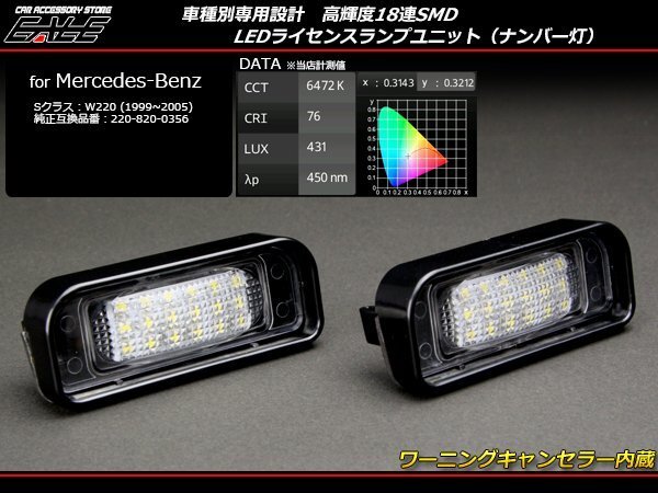 LED лампа освещения подсветка номера Mercedes Benz S Class W220 все машины R-108 LED лампа освещения подсветка номера Mercedes Benz S Class W220 все машины R-108