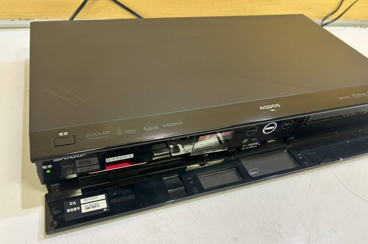 SHARP BD-S550管理番號402