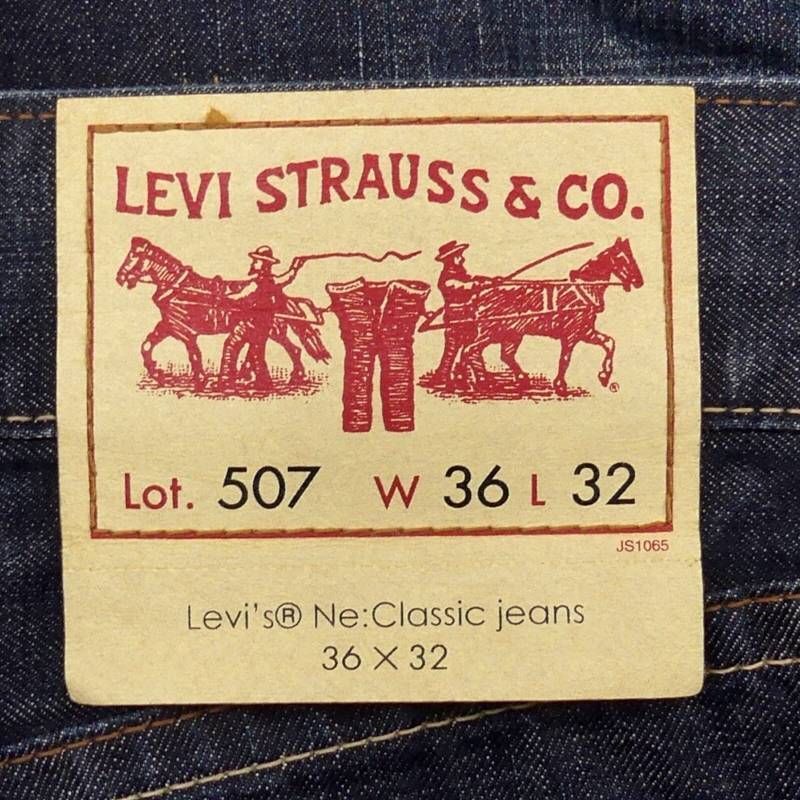 即決★リーバイス 507★W36 ブーツカット ジーンズ Levis メンズ 36×32 デニム フレア ベルボトム パンツ ジーパン ボトムス 紙パッチ_画像8