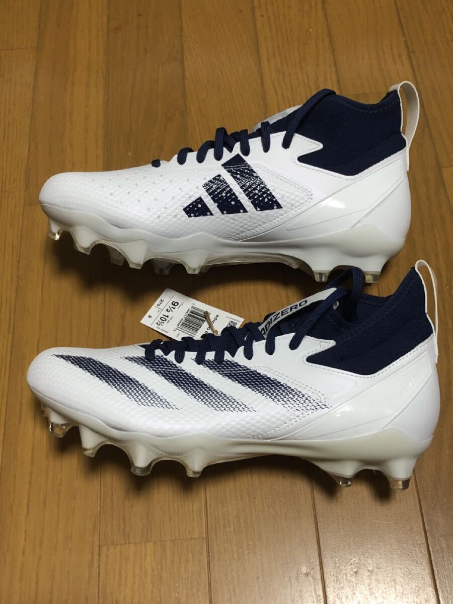  Adidas Adi Zero adidas Adizero Impact + футбол страховочный клинок k громкий белый / темно-синий IH7455 27.5cm новый товар 