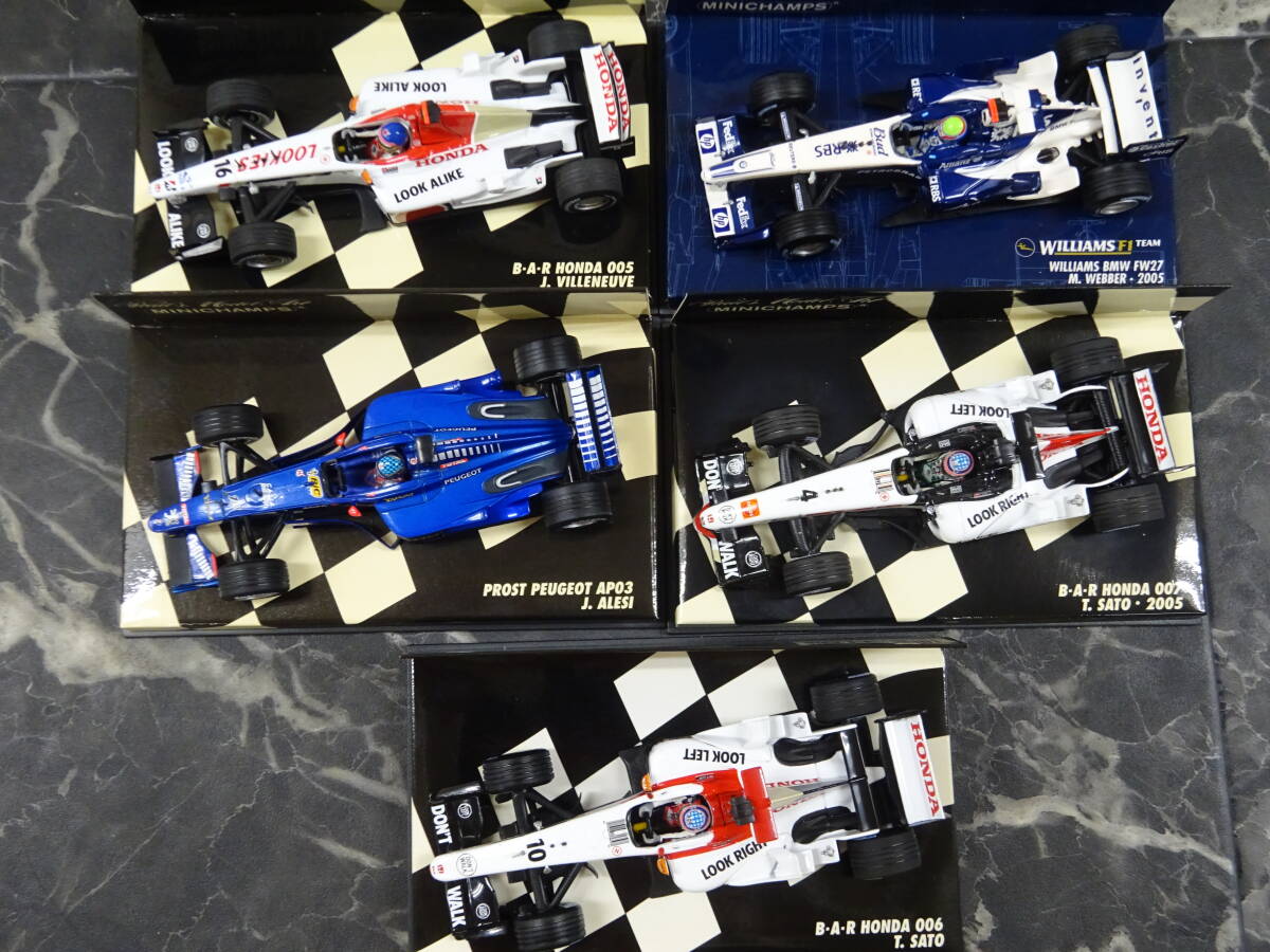 【ミニカーセット■B】 ミニチャンプス レーシングカー 25臺セット